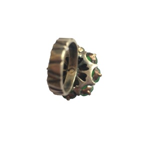 Vintage σετ δαχτυλίδι-μενταγιόν με ασήμι και φυσικές πέτρες - ασήμι, μπρούντζος, σετ κοσμημάτων - 5