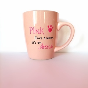 Κούπα πάνθηρας - ροζ, πηλός, πορσελάνη, γατούλα, κούπες & φλυτζάνια - 2