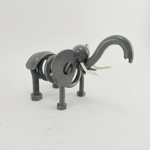 Μεταλλικός ελέφαντας - μέταλλο, διακοσμητικά - 2