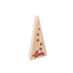 Επιτραπέζιο ξύλινο διακοσμητικό αγάπης 20×10×3εκ.πάχος - ξύλο, αγάπη, διακοσμητικά, δώρα για γυναίκες