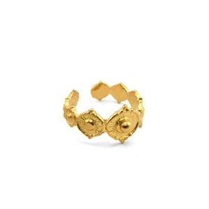 Boho δαχτυλίδι χρυσό - επιχρυσωμένα, ορείχαλκος, boho, μπρούντζος, αυξομειούμενα