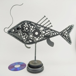 The robo fish... - μέταλλο, διακοσμητικά - 3