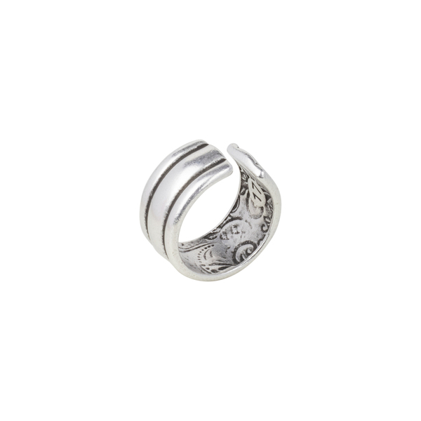 Δαχτυλίδι "Roundy" - επάργυρα, minimal, βεράκια, boho, boho, αυξομειούμενα, φθηνά - 3