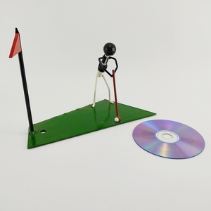 The golfer... - μέταλλο, διακοσμητικά - 5