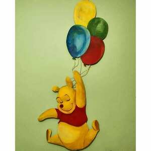 Παιδικό Φωτιστικό Γουίνι το Αρκουδάκι - Winnie the Pooh - κορίτσι, αγόρι, παιδικά φωτιστικά, προσωποποιημένα - 3