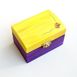 Σετ δώρου, βότσαλο και ξύλινο κουτί, ζωγραφισμένα στο χέρι, με θετικό μήνυμα. - ζωγραφισμένα στο χέρι, πέτρα, διακοσμητικές πέτρες, σετ δώρου - 2