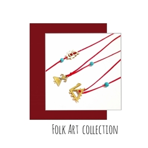 Folk Art collection : The Camel, κολιέ με μοτιφ από ασήμι 925 - charms, ασήμι 925, κοντά, επιχρυσωμένο στοιχείο - 4