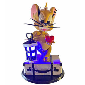Mouse In Love επιτραπεζιο φωτιστικο! - κορίτσι, αγόρι, πορτατίφ, παιδικά φωτιστικά, 3d εκτύπωση