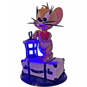 Mouse In Love επιτραπεζιο φωτιστικο! - κορίτσι, αγόρι, πορτατίφ, παιδικά φωτιστικά, 3d εκτύπωση - 3