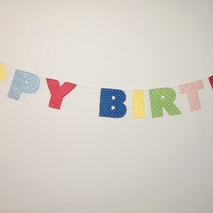 Happy Birthday μπάνερ - banner, διακοσμητικά - 2