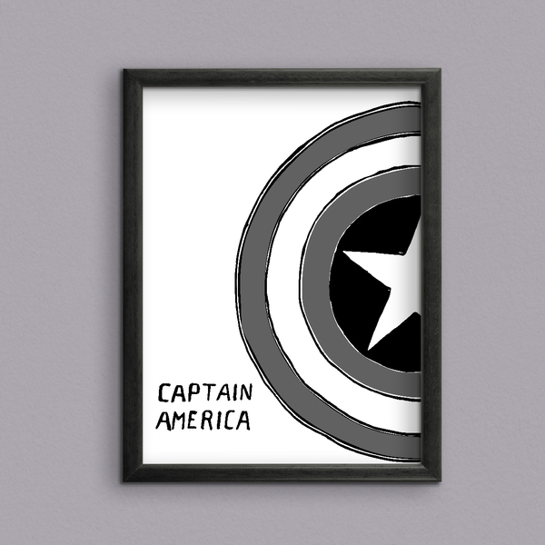 Captain America - Ψηφιακές εκτυπώσεις - εκτύπωση, αφίσες - 4