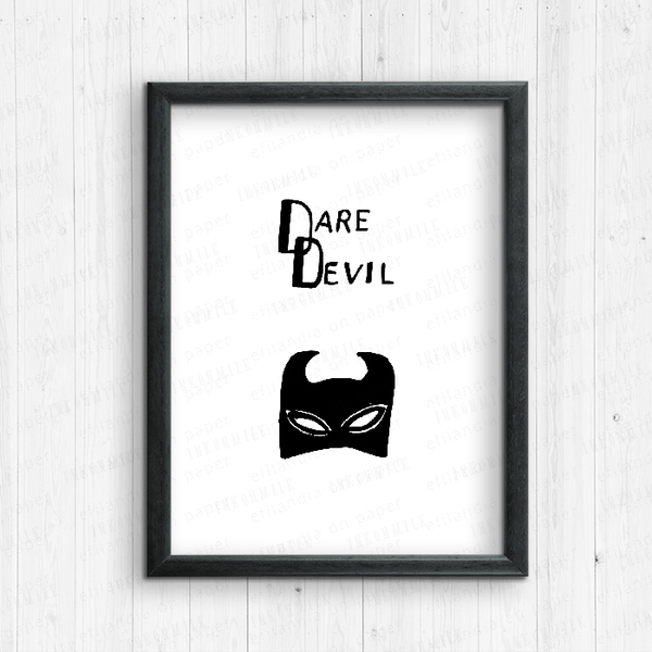 Dare Devil - ψηφιακές εκτυπώσεις - αφίσες