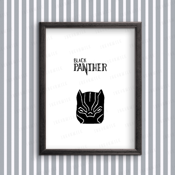 Black Panther - Ψηφιακές εκτυπώσεις - αφίσες - 2