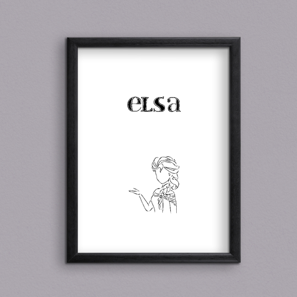 Elsa - Frozen - Ψηφιακή εκτύπωση - αφίσες - 3