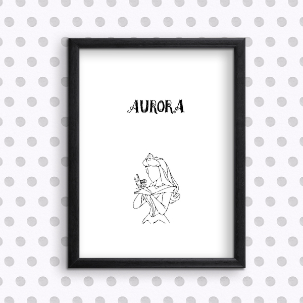 Aurora - Η ωραία κοιμωμένη - Ψηφιακή εκτύπωση - αφίσες - 3