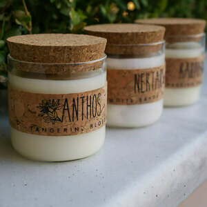 Spring Collection - Anthos | Nektar | Karpos - χειροποίητα, αρωματικά κεριά, διακοσμητικά, κερί σόγιας - 2