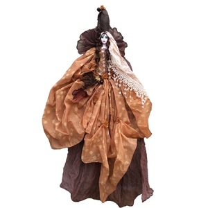 Διακοσμητική χειροποίητη κούκλα "Lady of the Woods" 85 εκ. - κορίτσι, διακοσμητικά, διακόσμηση σαλονιού, κούκλες