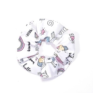 Λαμπάδα μονόκερος με scrunchie 30εκ - κορίτσι, λαμπάδες, μονόκερος, για παιδιά, για μωρά - 3