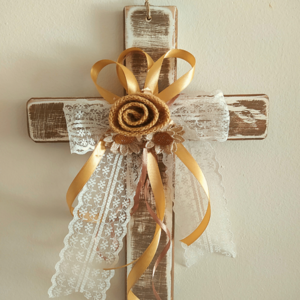 Σταυρός από Ξύλο - στεφάνια, δώρο, σταυρός, γενική διακόσμηση