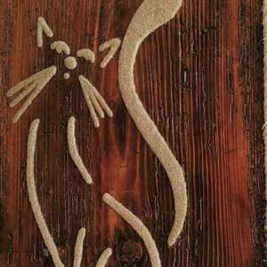 "ΓΑΤΑ" - ξύλο, ζωγραφισμένα στο χέρι, πίνακες & κάδρα, γατούλα, δωμάτιο παιδιών - 3