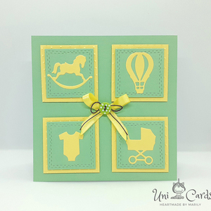 Κάρτα για μωράκια - γενέθλια, βρεφικά, γέννηση, ευχετήριες κάρτες - 3