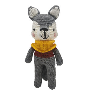 Amigurumi λύκος (Wolfy) - δώρο, crochet, λούτρινα, amigurumi
