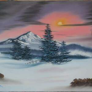 Winter warm πίνακας ζωγραφικής - πίνακες & κάδρα, πίνακες ζωγραφικής - 2