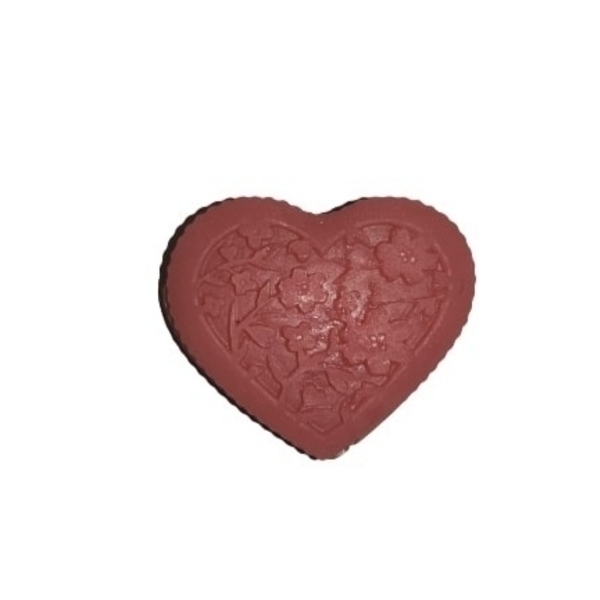 Σαπούνι γλυκερίνης "μπισκότο καρδιά" - χεριού, αρωματικό σαπούνι - 2