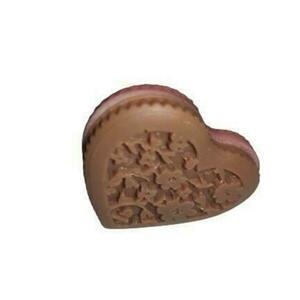 Σαπούνι γλυκερίνης "μπισκότο καρδιά" - χεριού, αρωματικό σαπούνι - 4