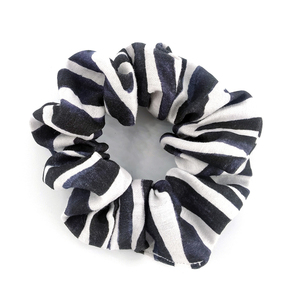 Scrunchie Zebra - βαμβάκι, animal print, λαστιχάκια μαλλιών