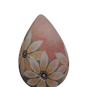Κεραμικό αυγό ζωγραφισμένο στο χέρι 73699 - λουλούδια, κεραμικό, χειροποίητα, διακοσμητικά, για ενήλικες