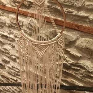 Διασκομητικό Τοίχου Aelita - στεφάνια, διακόσμηση, μακραμέ, γάμου - βάπτισης - 4