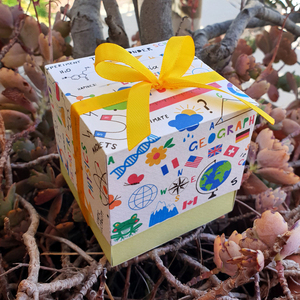 Μπρελόκ προσωποποιημένο Best Teacher σε Exploding Box - Δώρο για δασκάλα - μπρελόκ, δώρα για δασκάλες, προσωποποιημένα - 3