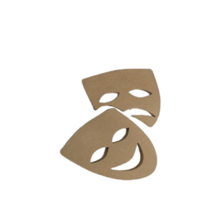 Υλικό διακόσμησης μάσκες θέατρου - ντεκουπάζ, διακοσμητικά, υλικά κατασκευών