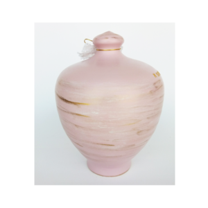 Κεραμικός κουμπαράς ροζ με ανάγλυφο λευκό κύκνο 26εκ.ύψος - κορίτσι, δώρα για βάπτιση, κουμπαράδες, κύκνος, δώρο γέννησης - 3