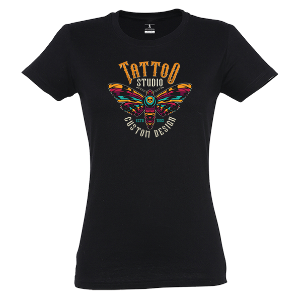 Γυναικείο t-shirt "Tattoo Studio" - βαμβάκι, γυναικεία - 3