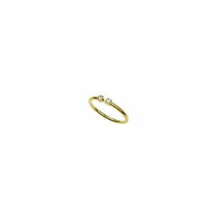Ασημένιο επιχρυσωμένο δαχτυλίδι 2 - επιχρυσωμένα, ασήμι 925, βεράκια, σταθερά, φθηνά - 2