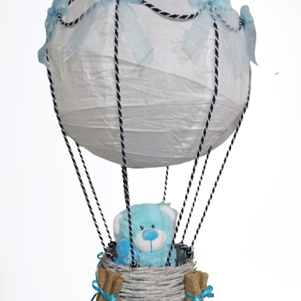 Παιδικό φωτιστικό οροφής αερόστατο - δώρα για βάπτιση, δώρα γενεθλίων, δώρο γέννησης, οροφής, παιδικά φωτιστικά, φωτιστικά οροφής - 3