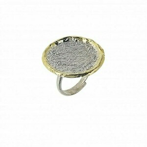 Ασημένιο χειροποίητο κόσμημα Δαχτυλίδι - ασήμι 925, μεγάλα, επιπλατινωμένα, αυξομειούμενα - 2