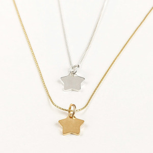 Tiny little star necklace- Διαθέσιμο μόνο το επίχρυσο - ασήμι, επιχρυσωμένα, χειροποίητα, κοντά, δώρα για γυναίκες