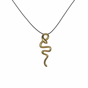 Γυναικείο ασημένιο κολιέ- μενταγιόν ΦΙΔΙ ασημί ή χρυσό μεγαλο - ασήμι 925, μακριά, επιπλατινωμένα, επιχρυσωμένο στοιχείο, μενταγιόν - 2