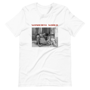 WONDERFUL WORLD unisex κοντομάνικη μπλούζα - βαμβάκι, t-shirt, unisex