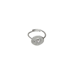 Δαχτυλίδι χειροποίητο ανοιγοκλειόμενο από ασήμι 925 σε μοτίβο σπείρας - ασήμι, επάργυρα, μικρά