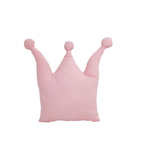 Μαξιλάρι διακοσμητικό κορώνα ροζ - πριγκίπισσα, μαξιλάρια