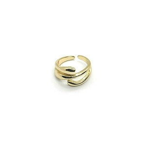 Δαχτυλίδι από ορείχαλκο σε χρυσή απόχρωση - ορείχαλκος, βεράκια, μπρούντζος, φθηνά - 3