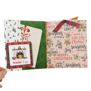 Χριστουγεννιάτικο άλμπουμ για φωτογραφίες Merry Christmas - χειροποίητα, άλμπουμ, merry christmas, χριστουγεννιάτικα δώρα, άγιος βασίλης - 5