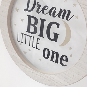 Dream big - δώρο, τοίχου, δώρα για παιδιά, διακοσμητικά, δωμάτιο παιδιών - 2