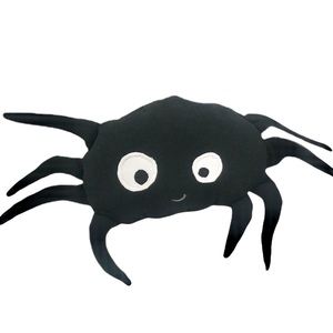 Αράχνη μαξιλαράκι Halloween σε βαμβακερό πικε ύφασμα - κορίτσι, αγόρι, halloween, μαξιλάρια, ζωάκια - 4