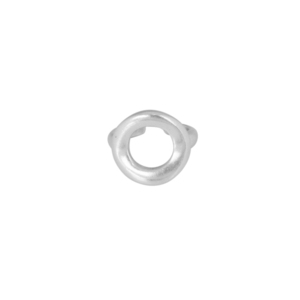 Δαχτυλίδι Αυξομειούμενο "Loop" - κύκλος, επάργυρα, γεωμετρικά σχέδια, boho, αυξομειούμενα