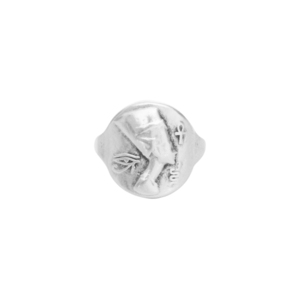 Δαχτυλίδι "Νεφερτίτη" - επάργυρα, μικρά, boho, αυξομειούμενα, φθηνά